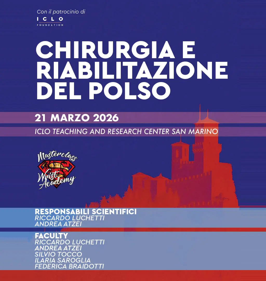 CHIRURGIA E RIABILITAZIONE DEL POLSO