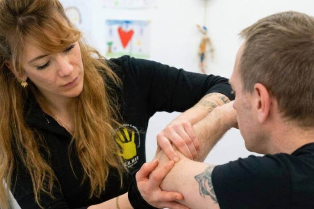 mobilizzazione gomito Crimas