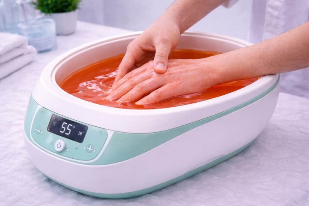 paraffinoterapia calore 4 Crimas