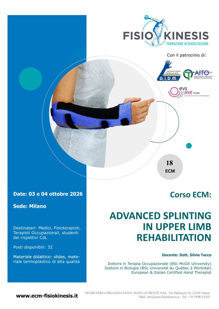 Corso Advanced splinting page 0001 Crimas